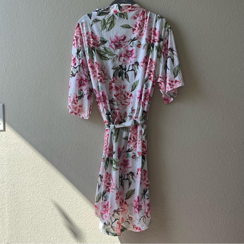 Show Me Your MuMu Pink Floral Robe - Picture 5 of 5
